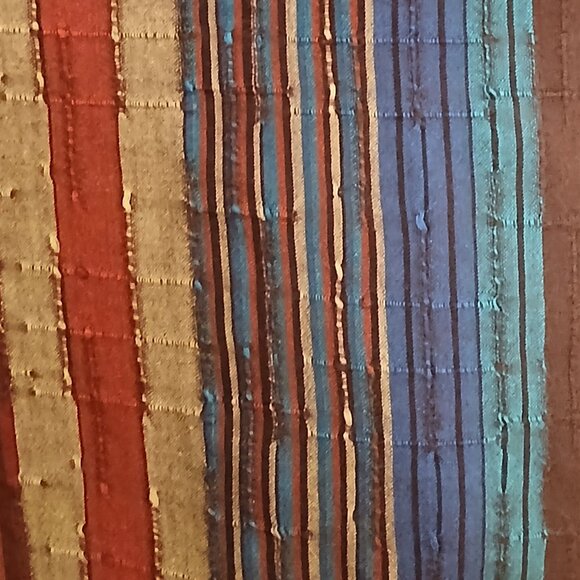 White Stag Vintage Top Plus Size 18W 20W Bohemian Textured Cotton Button Front - Picture 9 of 11